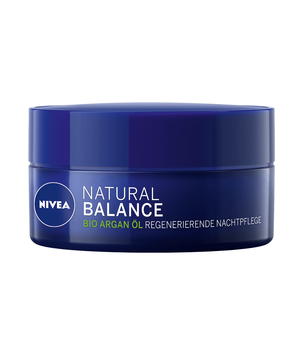 NIVEA Natural Balance Nachtpflege mit Bio Arganöl