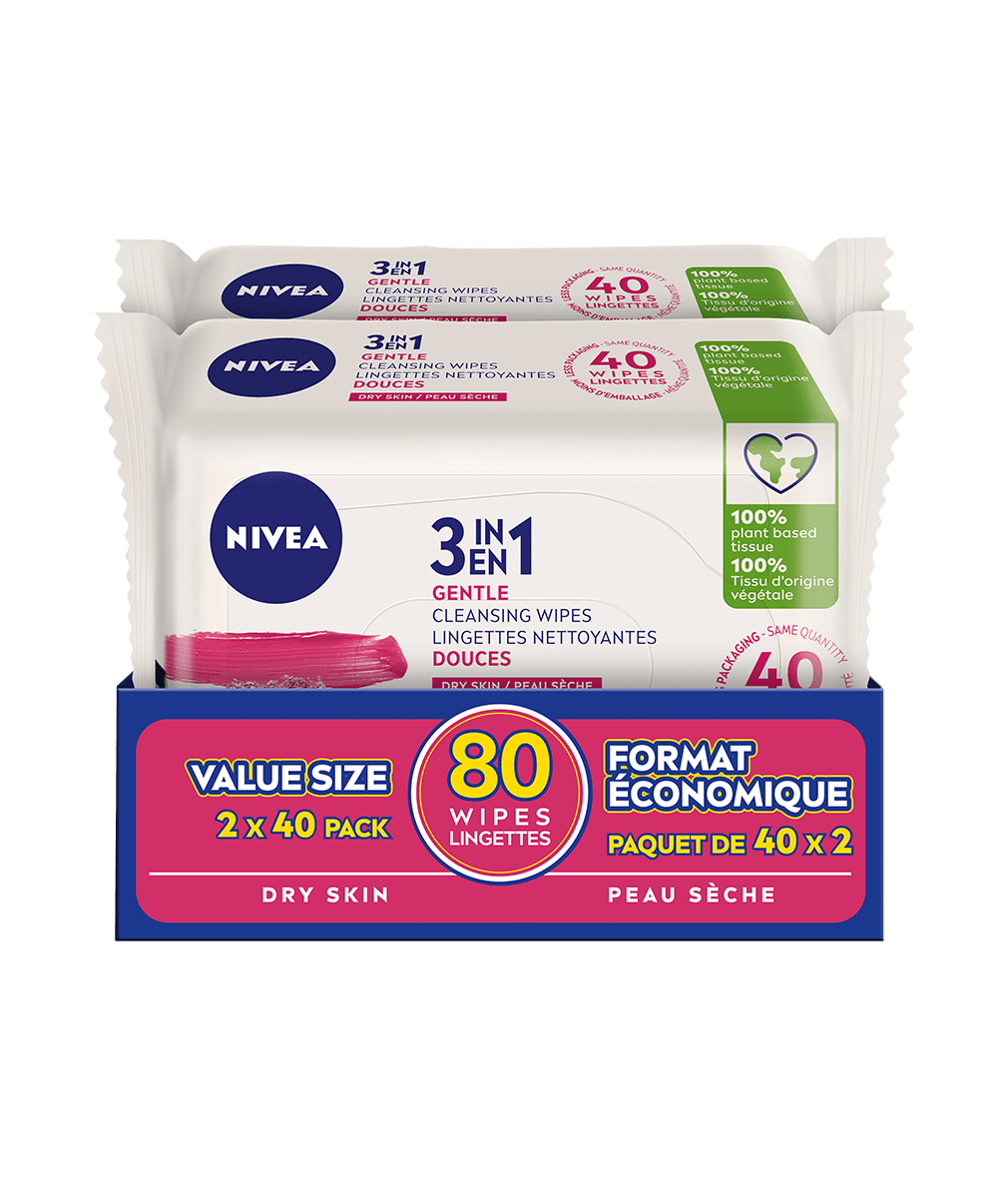3-IN-1 BIODEGRADABLE CLEANSING WIPES duo