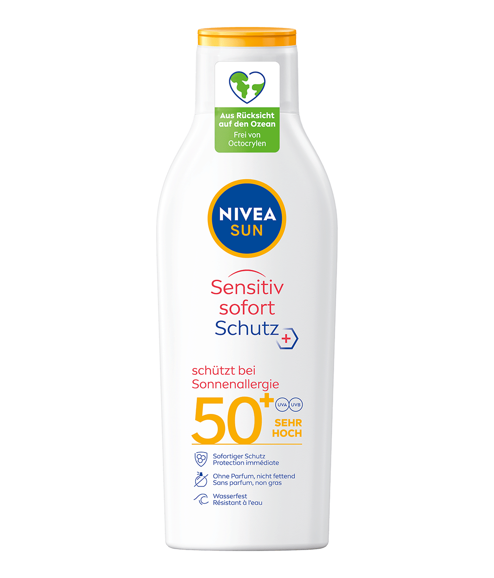 NIVEA SUN Sensitiv Sofort Schutz Lotion 50+ 200 ml