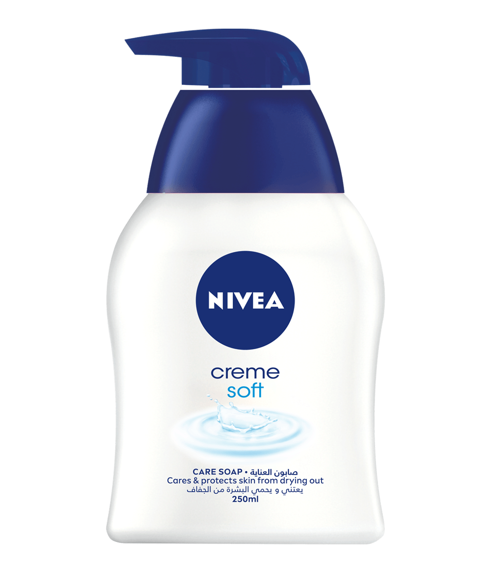80700 NIVEA Creme Soft Liquid Handwash 250ml clean packshot bi-lingual