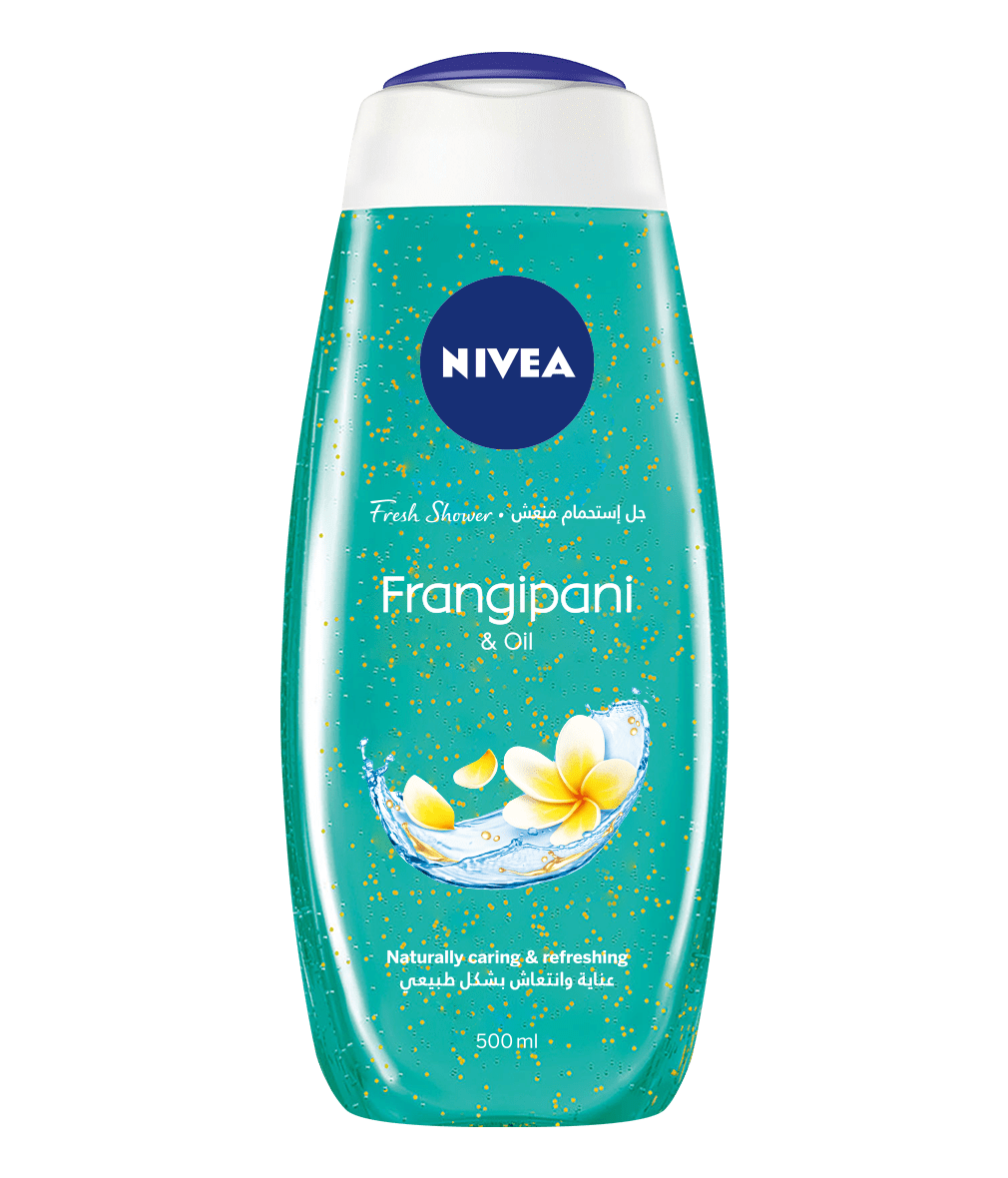 NIVEA Frangipani & Oil Gel 500ml clean packshot bi-lingual