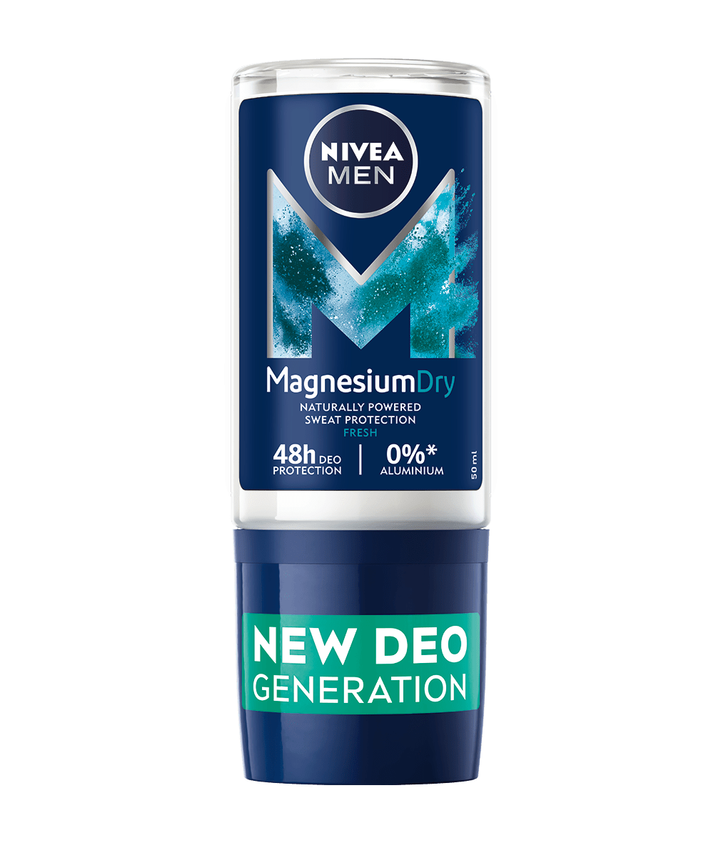 MagnesiumDry Fresh Desodorante Roll-On | NIVEA MEN