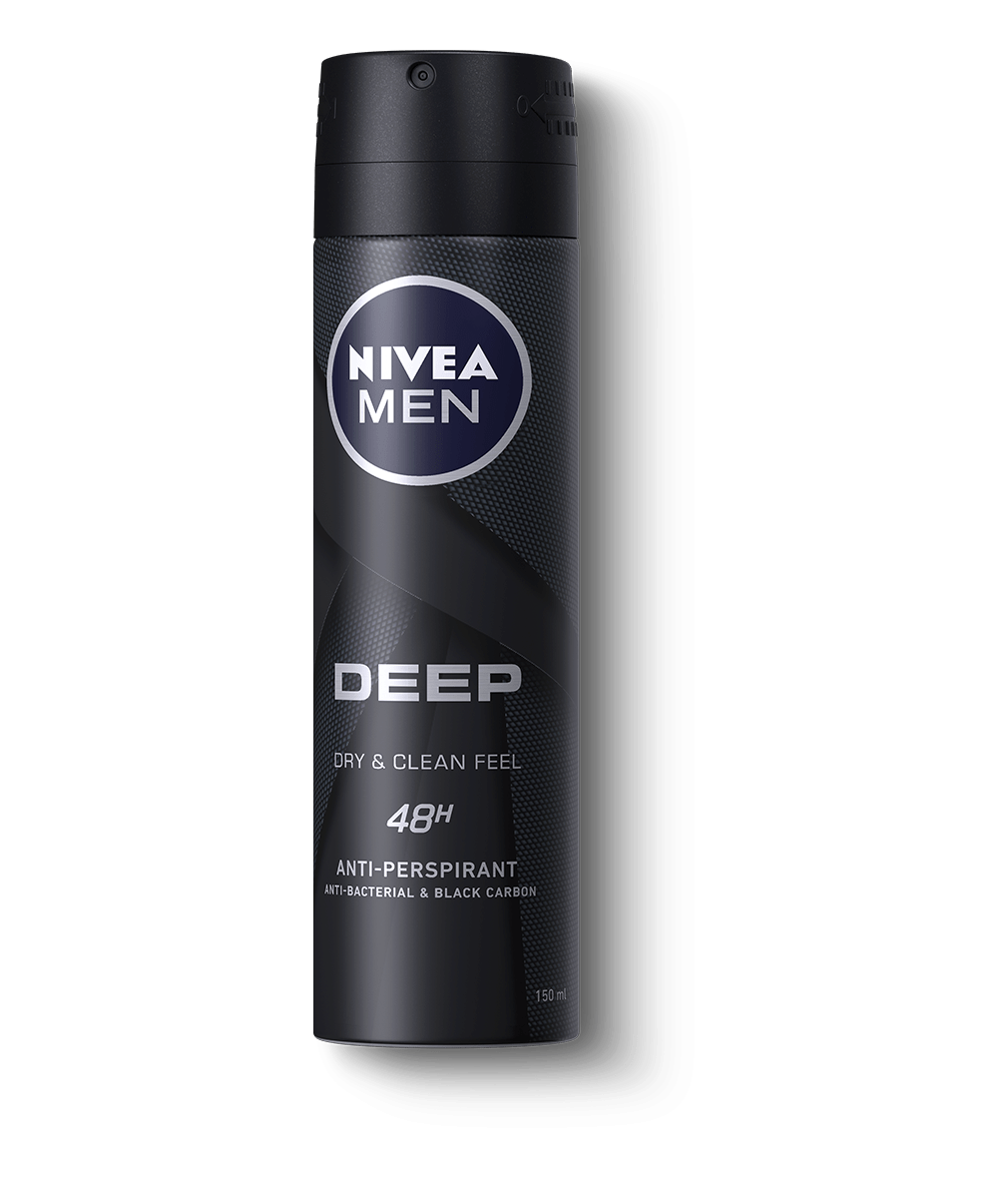 DEEP Deodorant Spray | Anti-Perspirant | NIVEA MEN | 150ml