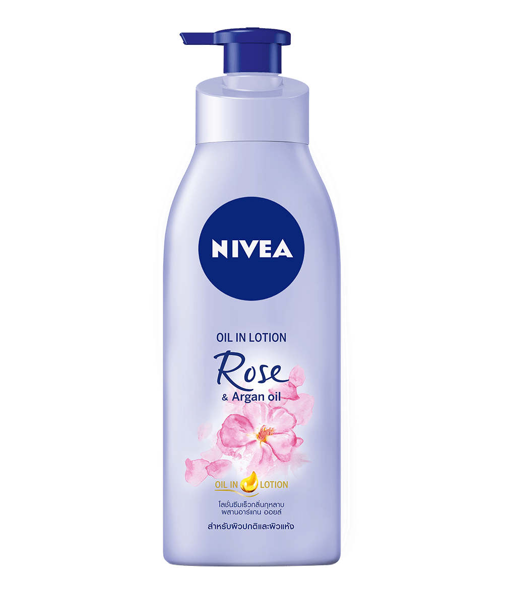NIVEA Oil in lotion rose & argan oil