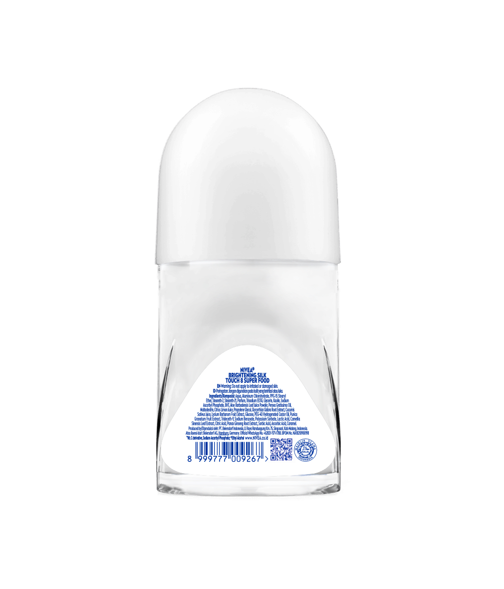 NIVEA Extra Brightening 8 Superfood Deodorant Roll On 25ml
