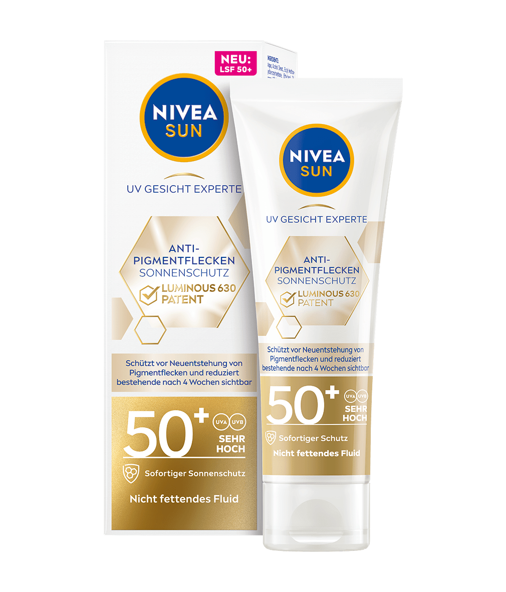 NIVEA SUN UV Gesicht Experte Anti Pigmentflecken Sonnenschutz 50+ 50 ml