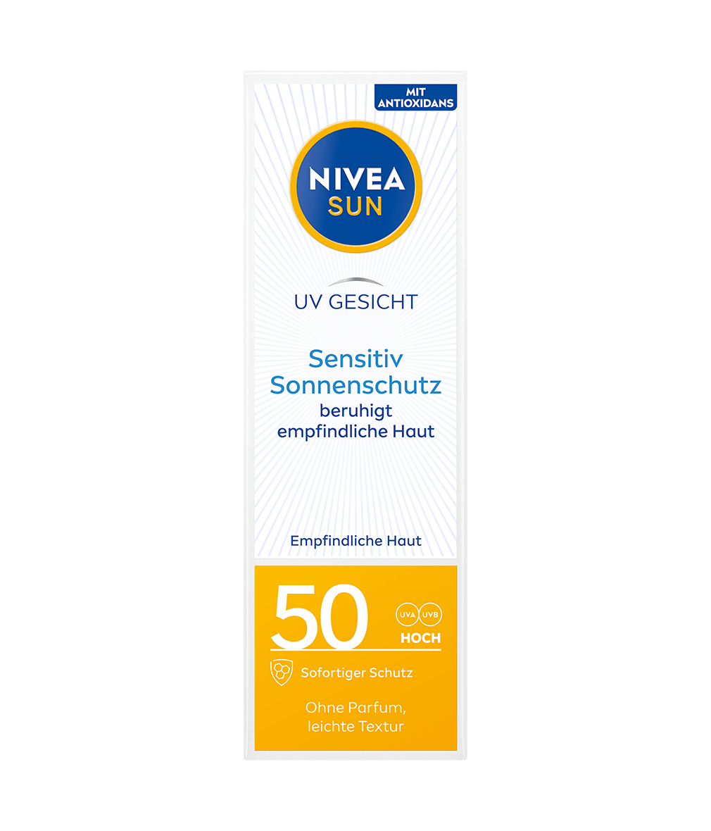 NIVEA SUN UV Gesicht Sensitiv Schutz LSF 50 50 ml