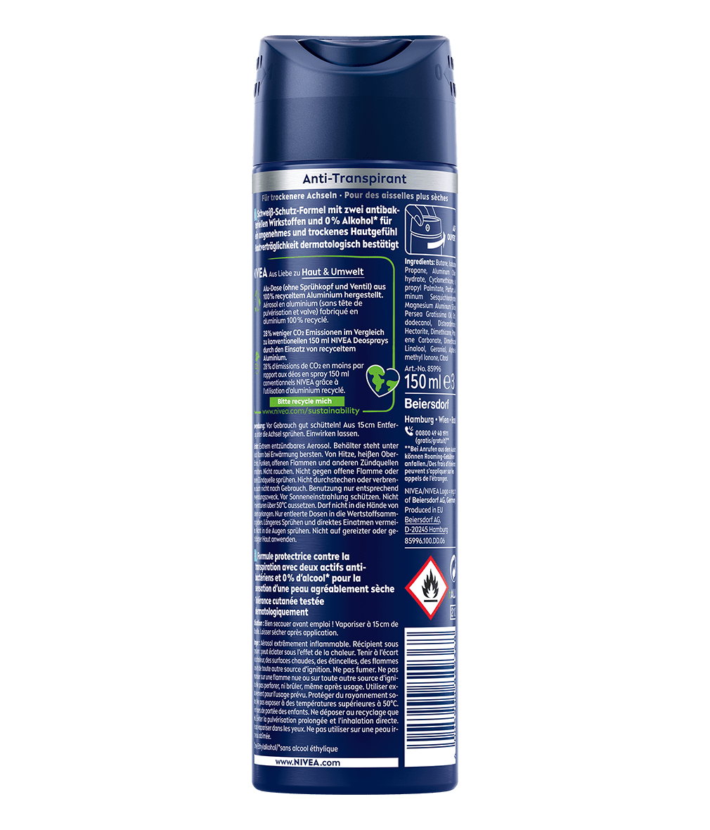 MEN Dry Active Anti-Transpirant Spray_150ml